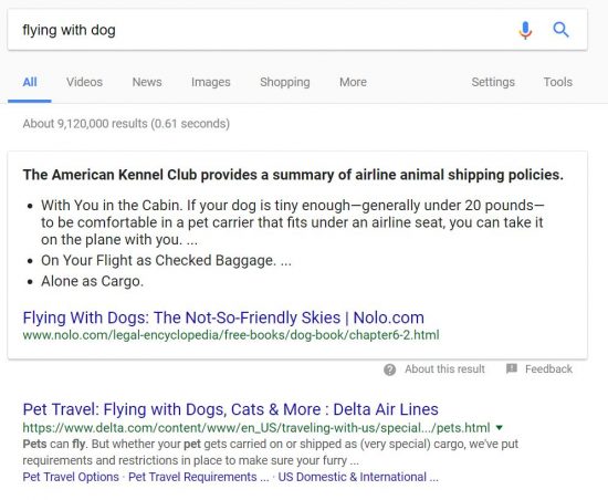 flying-with-dog-serp